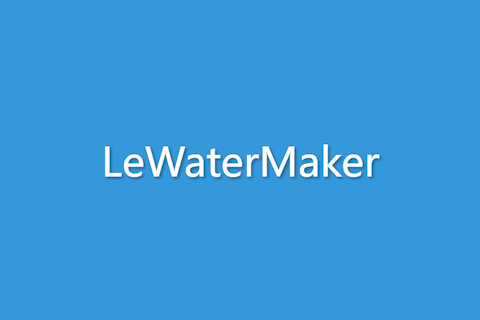 LeWaterMaker 满铺水印插件
